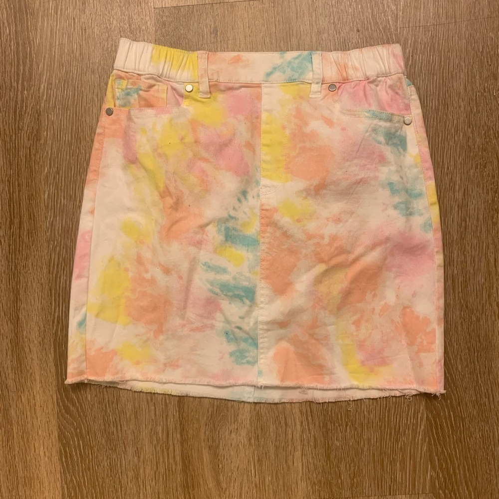Love Fire Tie-Dye Skirt
